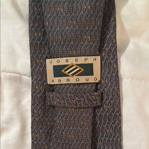 Joseph Abboud Men's Brown Tie